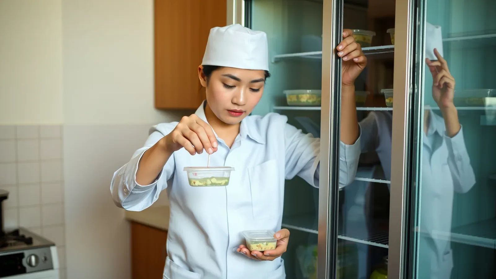Biểu mẫu lưu mẫu thức ăn thực tế