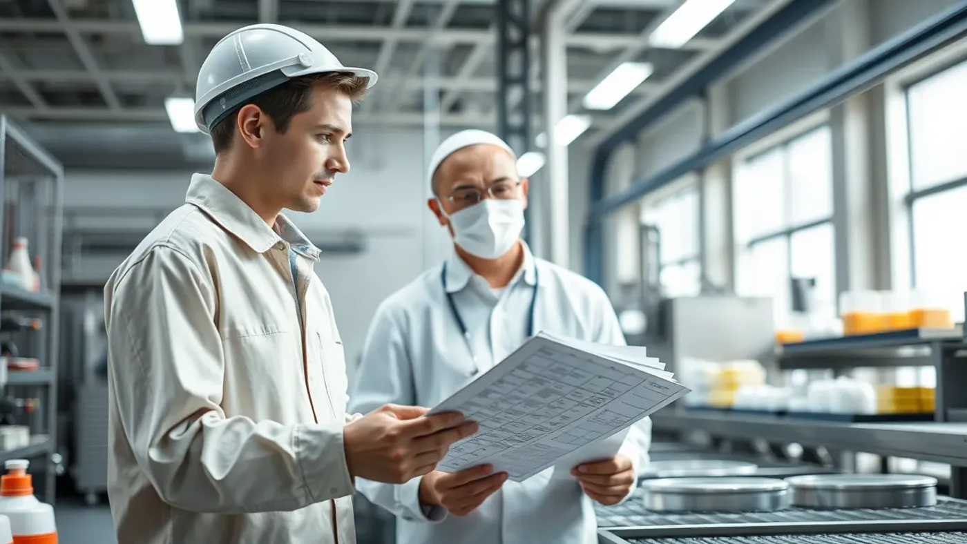 lộ trình thực hành nghề thực phẩm tại xưởng