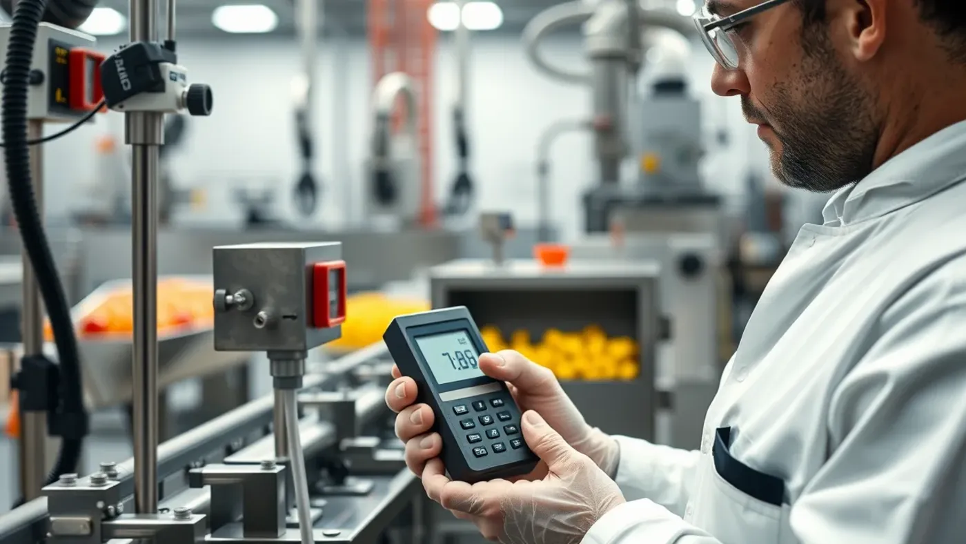 đo pH Brix và nhiệt độ tại nhà máy