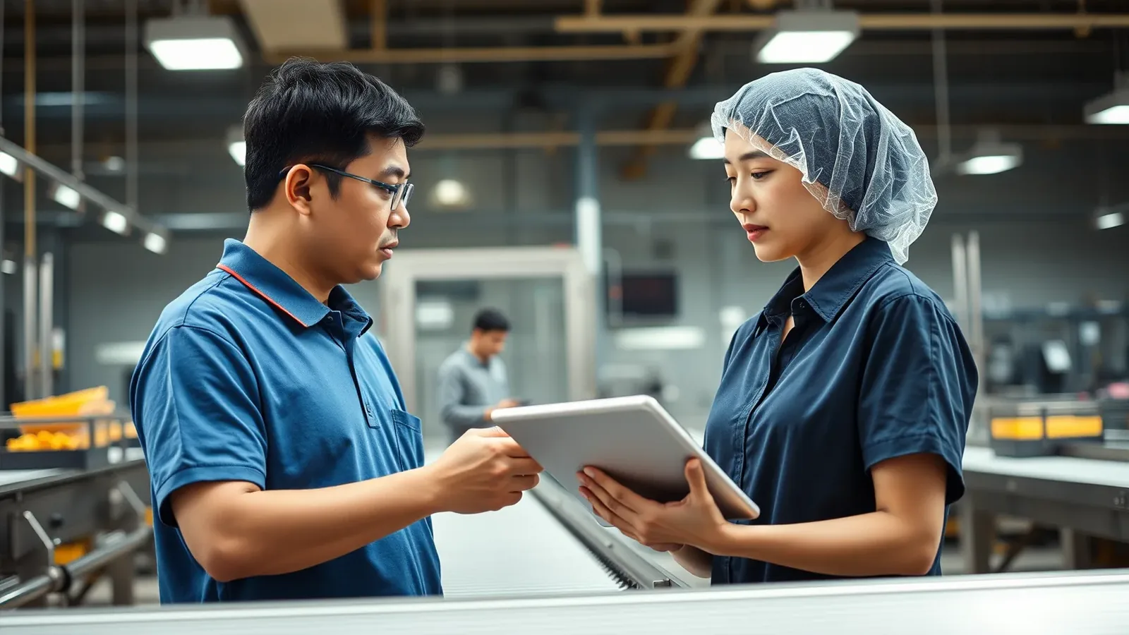 Quản lý sản xuất trao đổi công việc trong xưởng