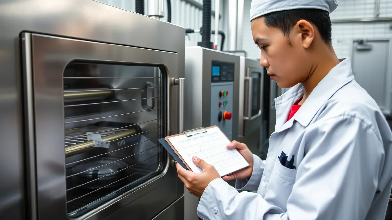 Giám sát nhiệt độ thanh trùng tại một CCP trong xưởng sản xuất