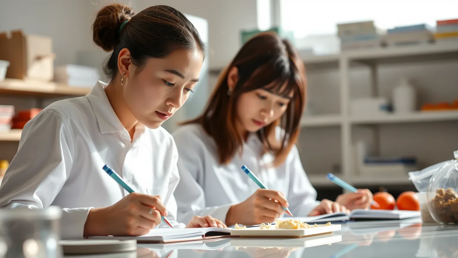 Học viên lập hồ sơ thử nghiệm lão hoá hạn sử dụng sản phẩm