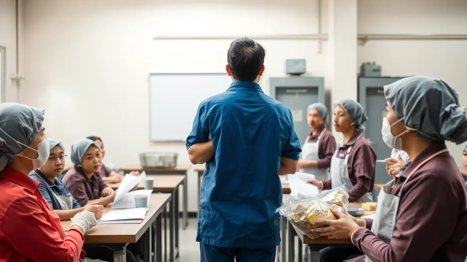 Lớp đào tạo HACCP tổ chức trực tiếp tại nhà máy