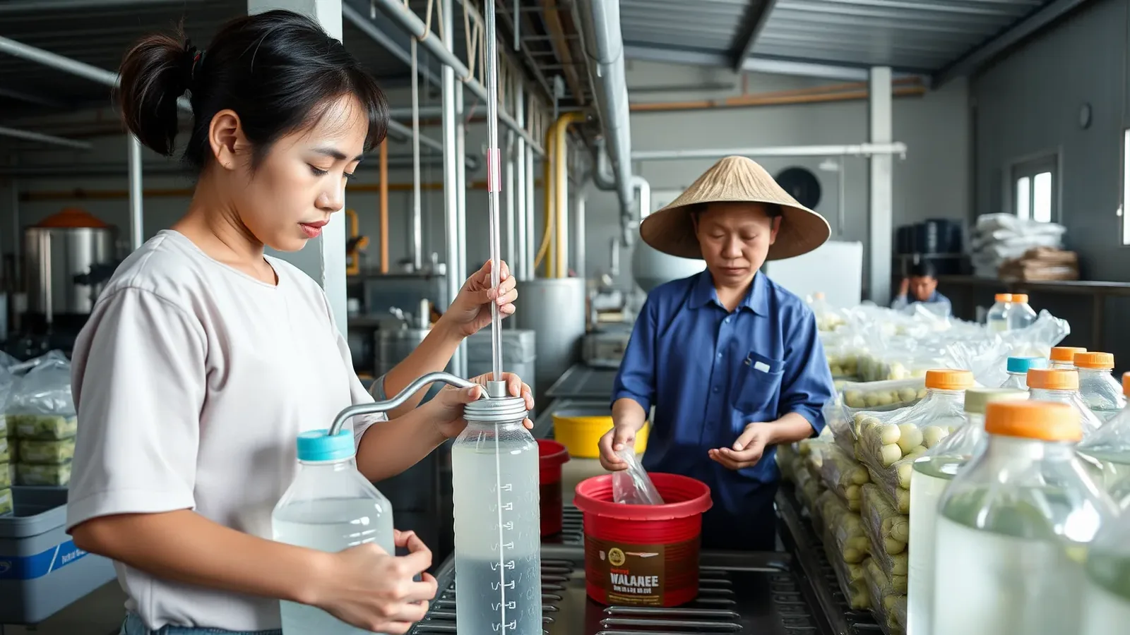 Đo hoạt độ nước aw tại xưởng